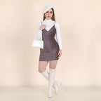 Vestido de Tirantes Brilloso - Roxanz