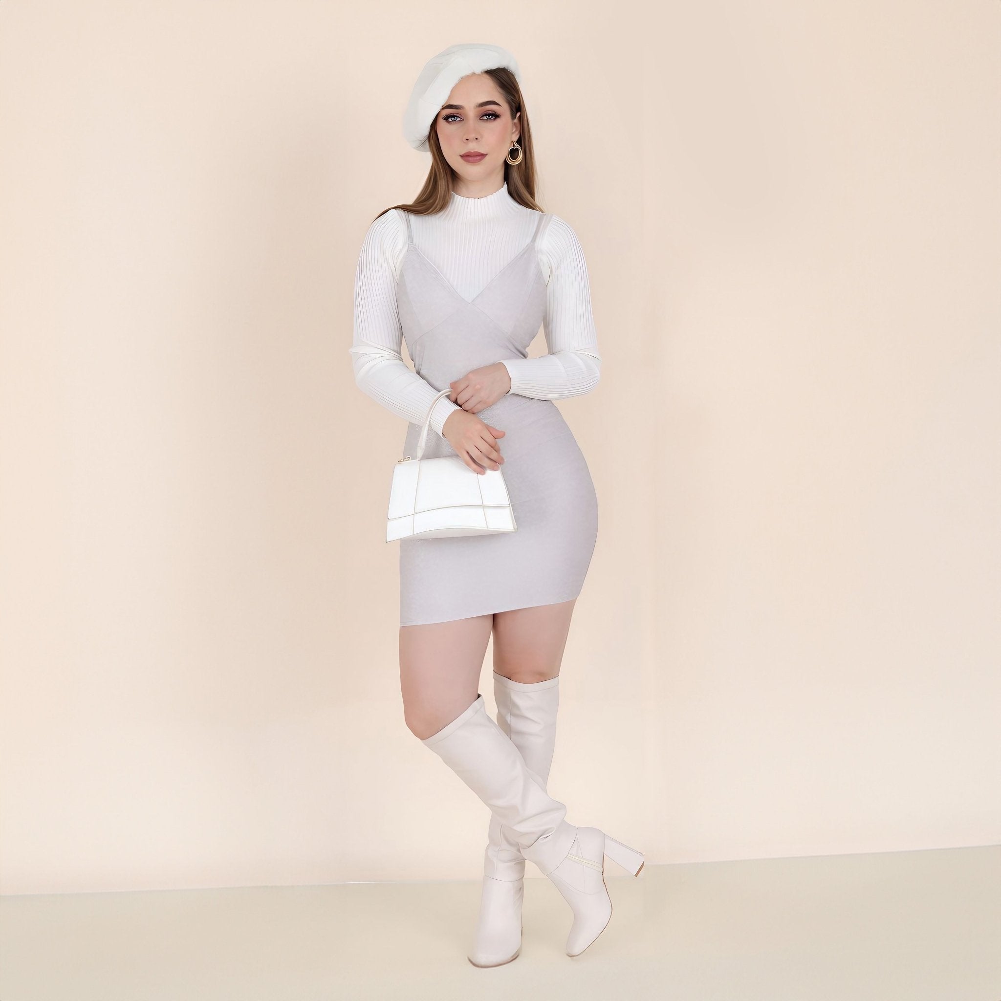 Vestido de Tirantes Brilloso - Roxanz